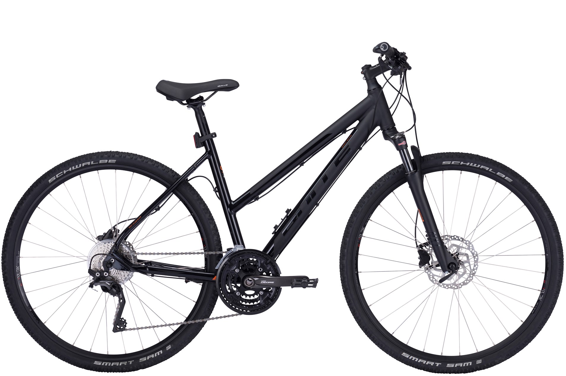 Fahrrad Bulls Cross Mover Damen schwarz 2024 54 cm
