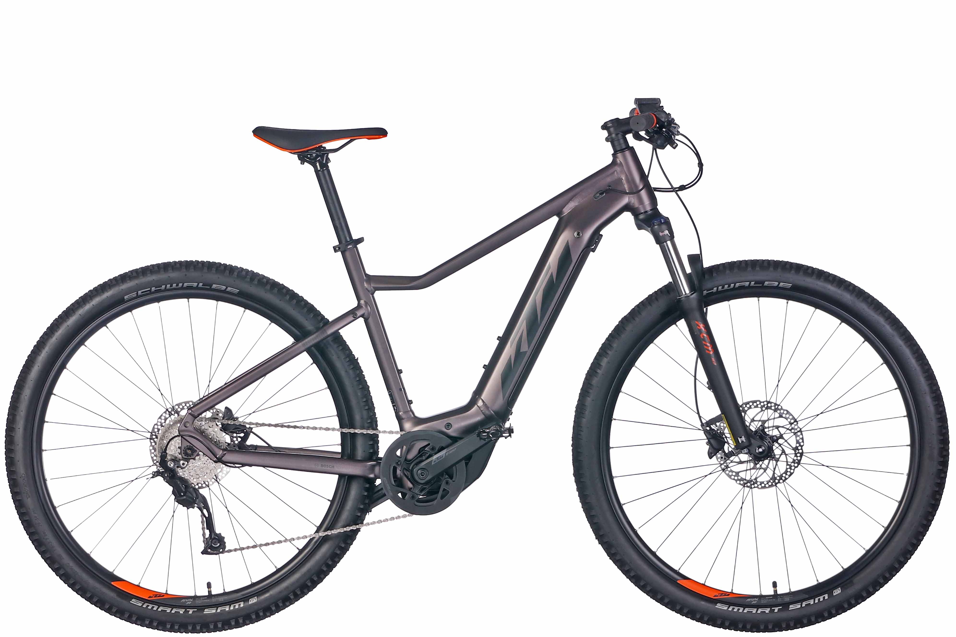 E-Bike KTM Macina Race 592 29'' 500 Wh Herren lila 2025 48 cm