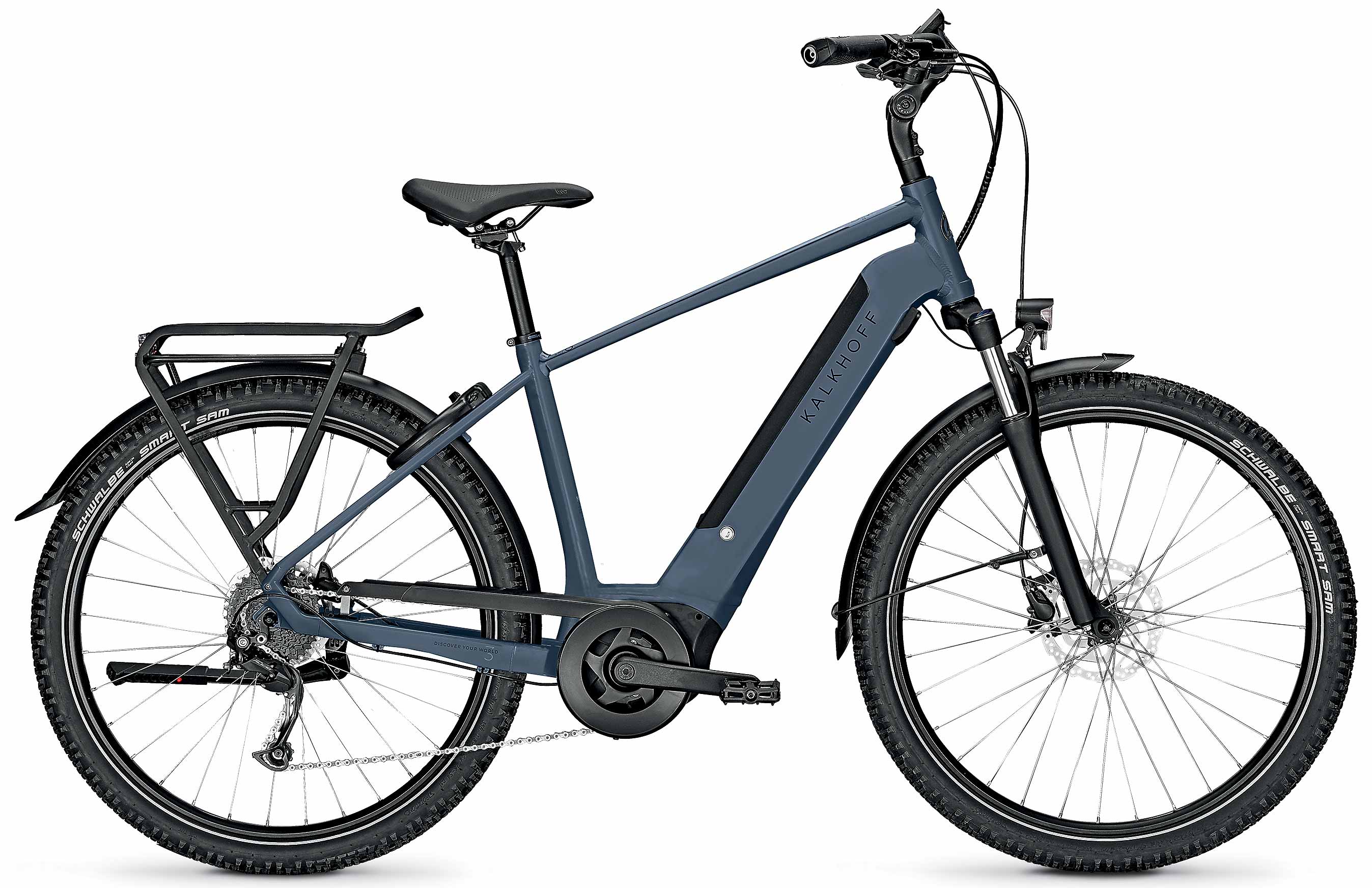E-Bike Kalkhoff Entice 3.B Move 500 Wh Herren blau 2023/2024 58 cm