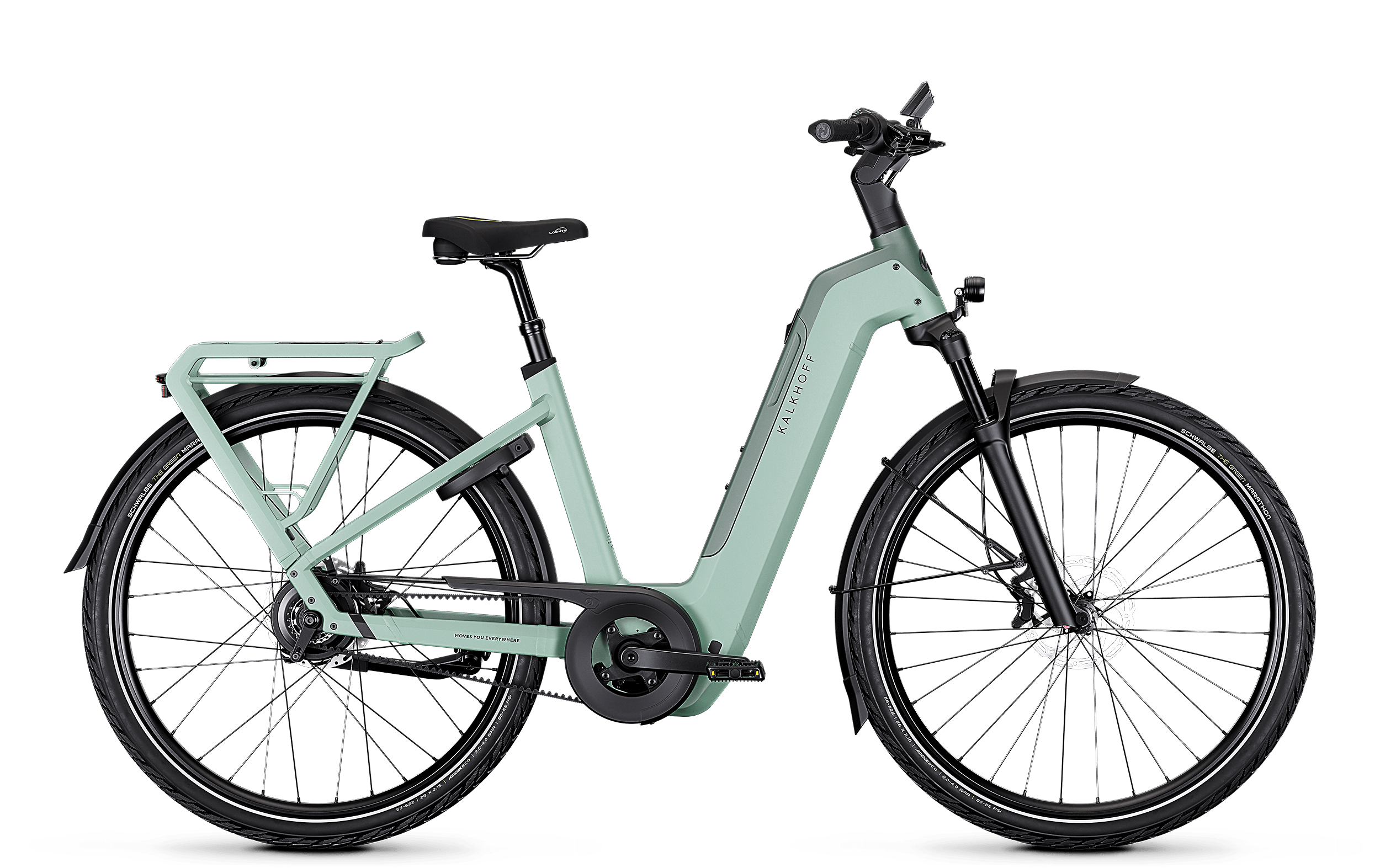 Kalkhoff Image 5+ Advance 800 Wh Damen Grün 2026