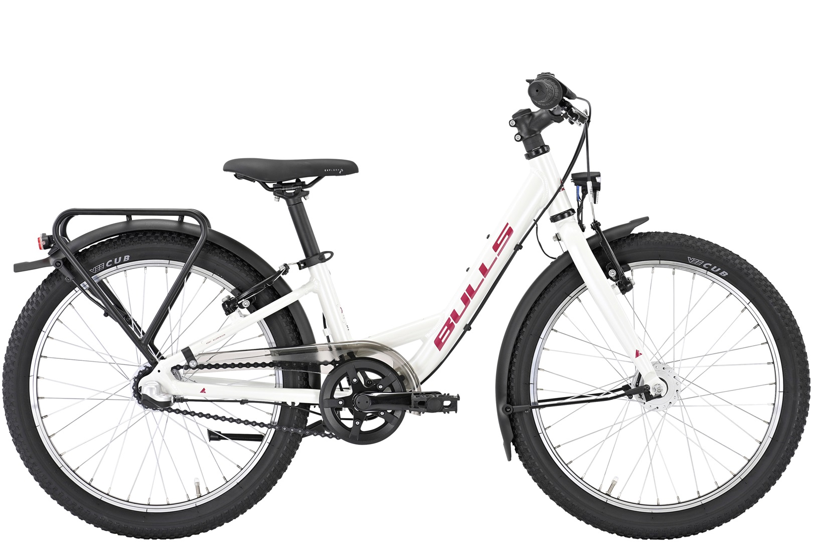 Fahrrad Bulls Tokee Street Girl 20 3-Gang FL weiß 2025 Onesize