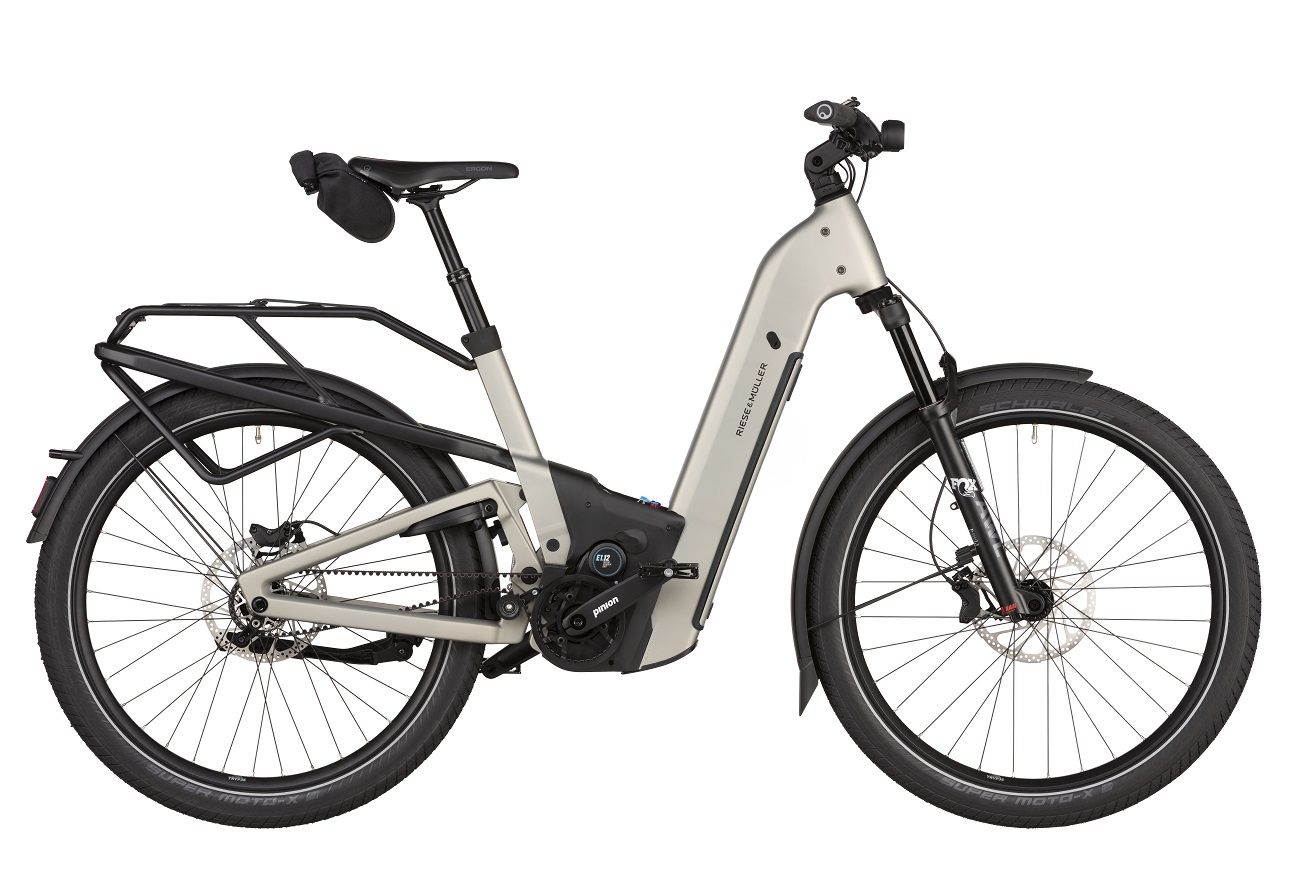 Riese & Müller Homage5 Pinion 800 Wh Damen silber 2026
