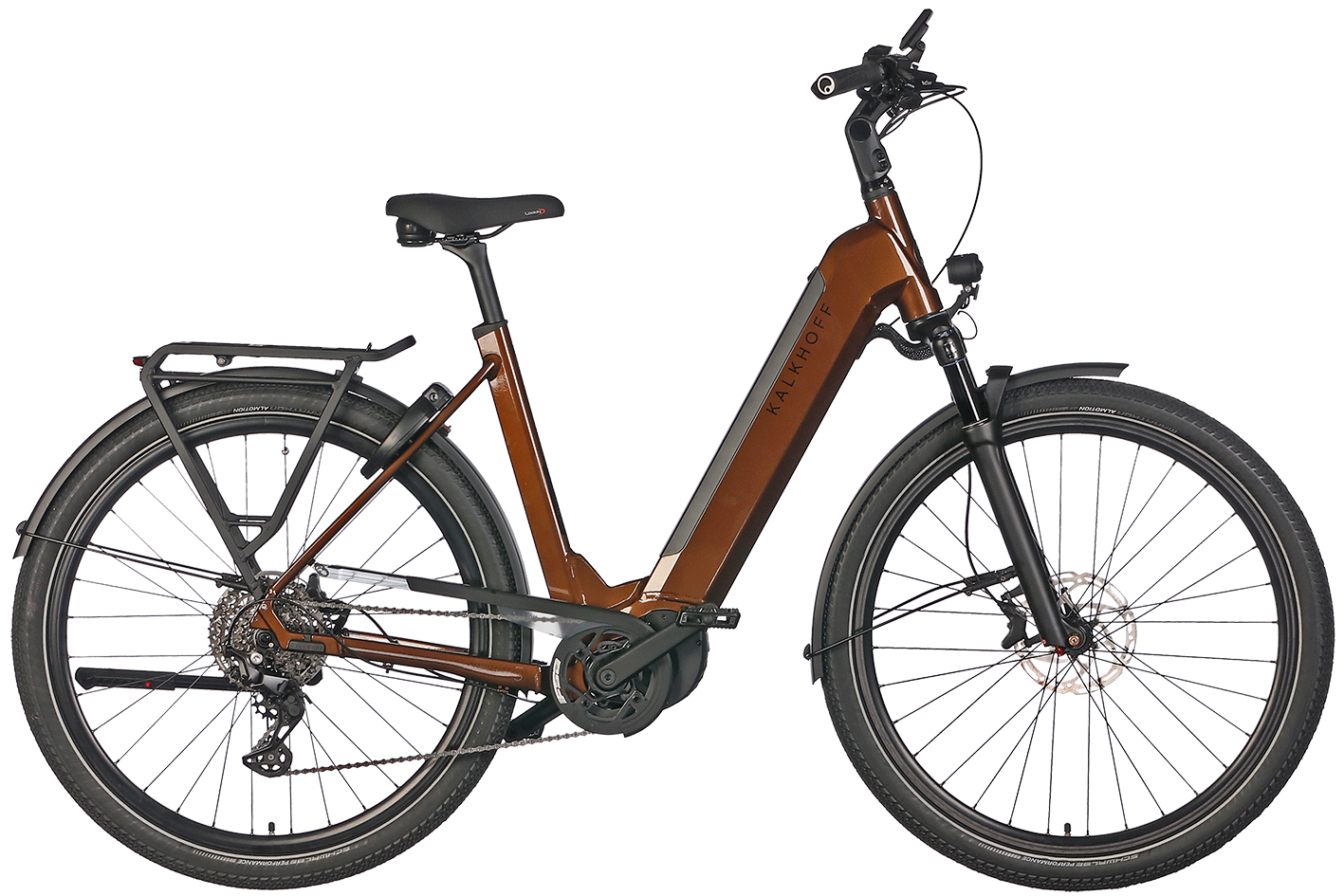 E-Bike Kalkhoff Endeavour 5.B Advance+ 625 Wh Damen braun 2023/2024 58 cm