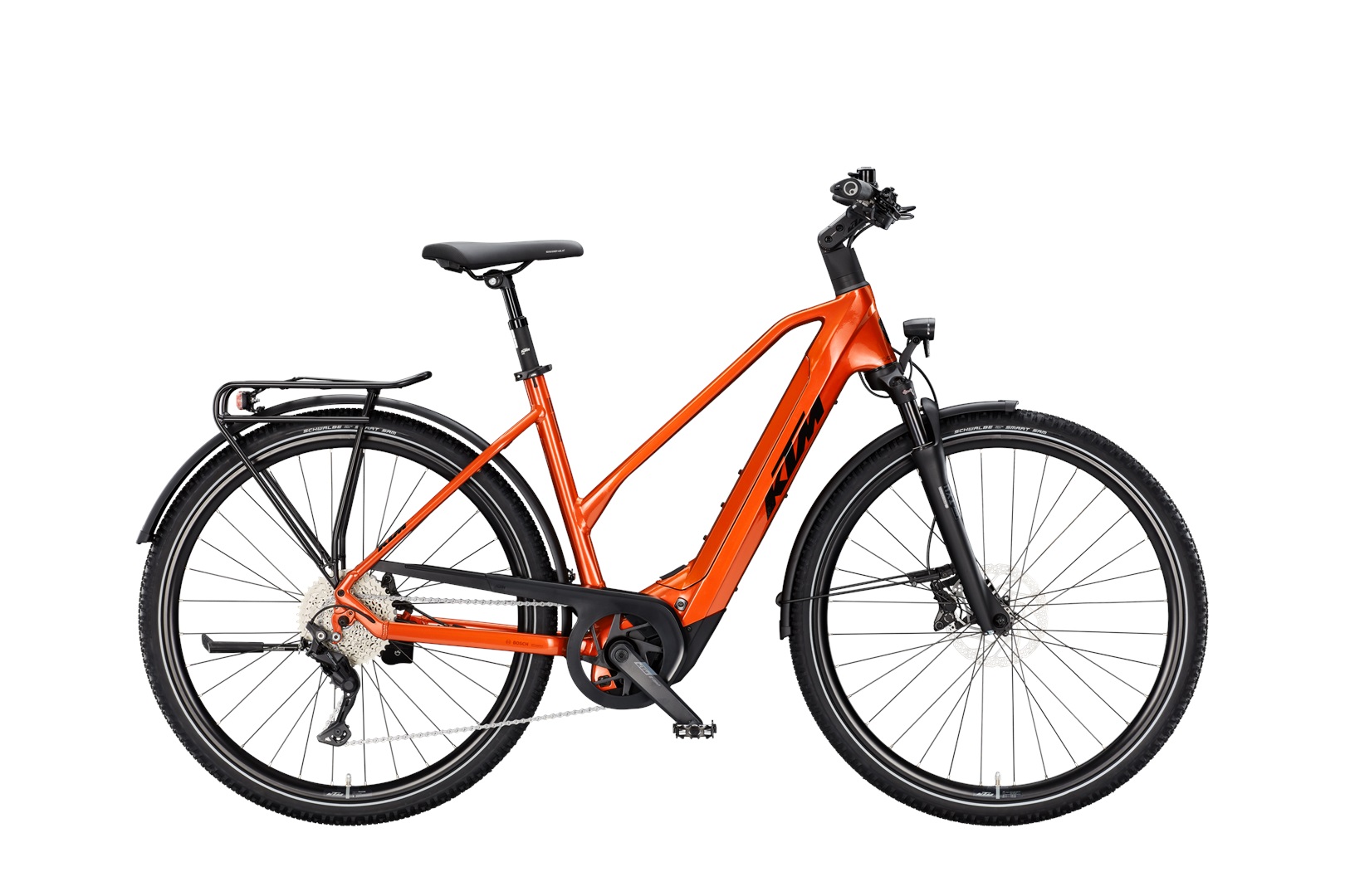 KTM Macina Tour CX 830 800 Wh Damen Trapez orange 2025
