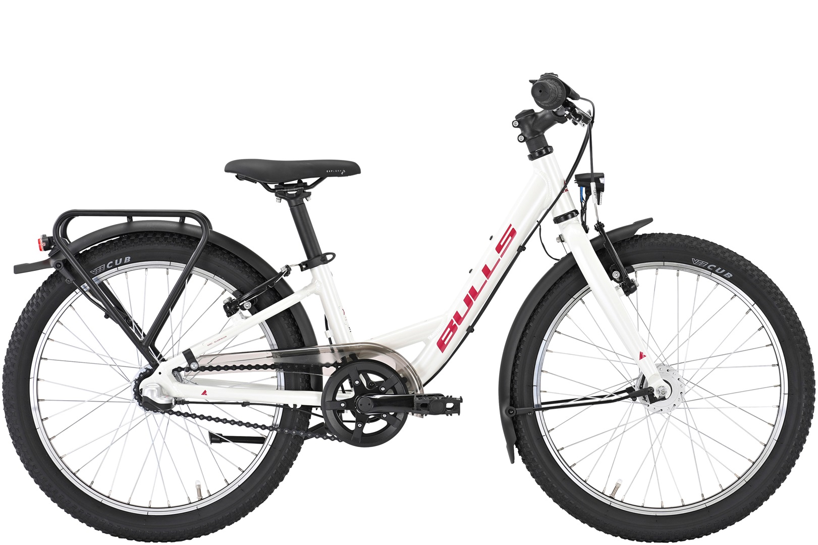 Fahrrad Bulls Tokee Street Girl 24 3-Gang FL weiß 2025 Onesize