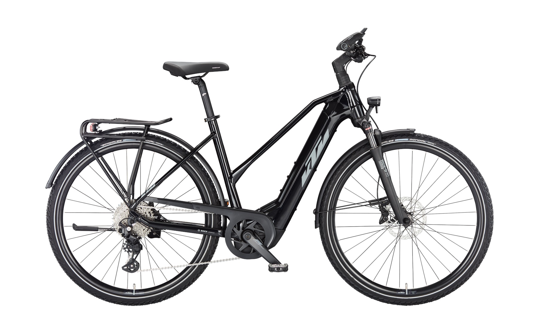 KTM Macina Sport 610 625 Wh Damen Trapez schwarz 2025