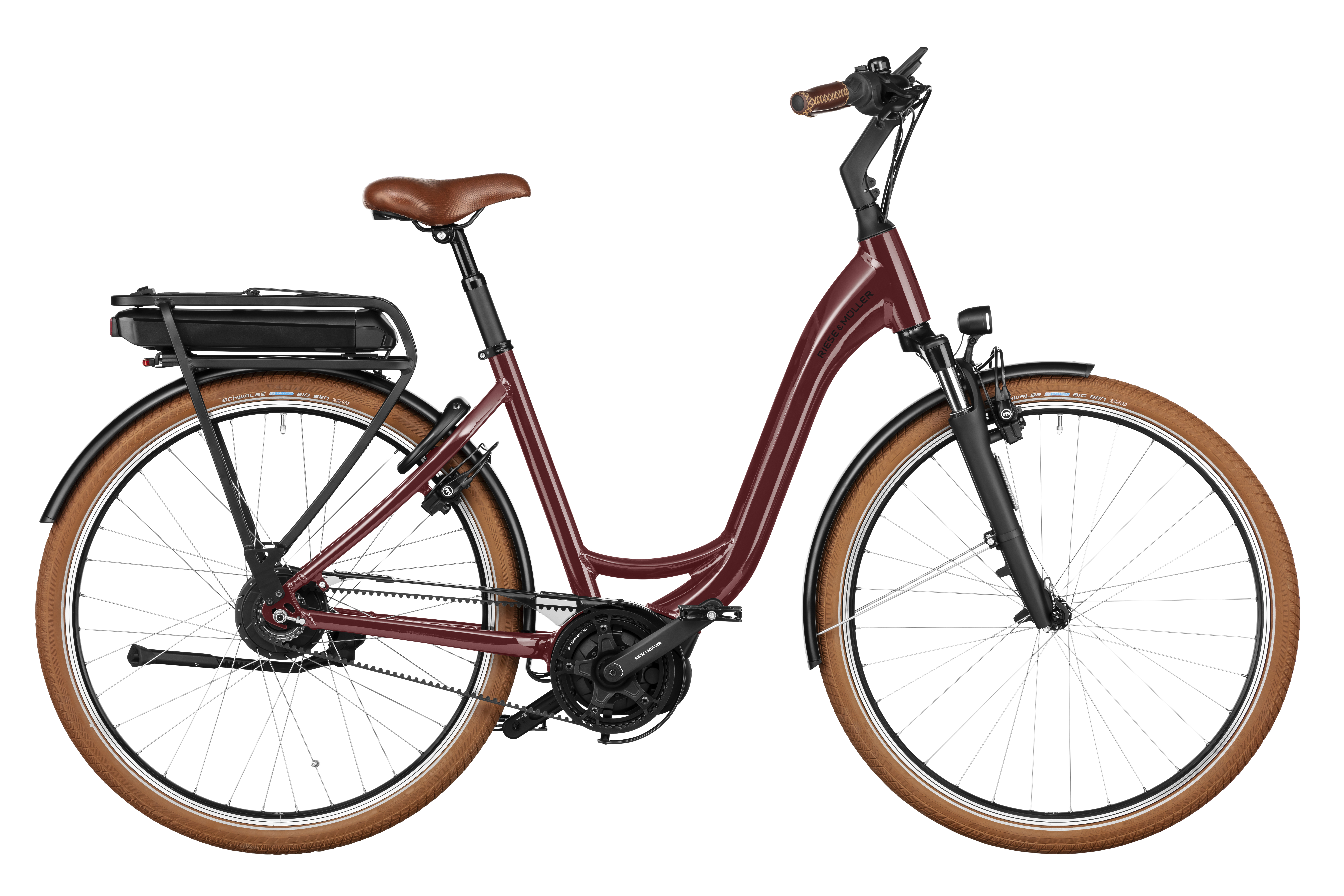 E-Bike Riese & Müller Swing4 vario 500 Wh Damen rot 51 cm