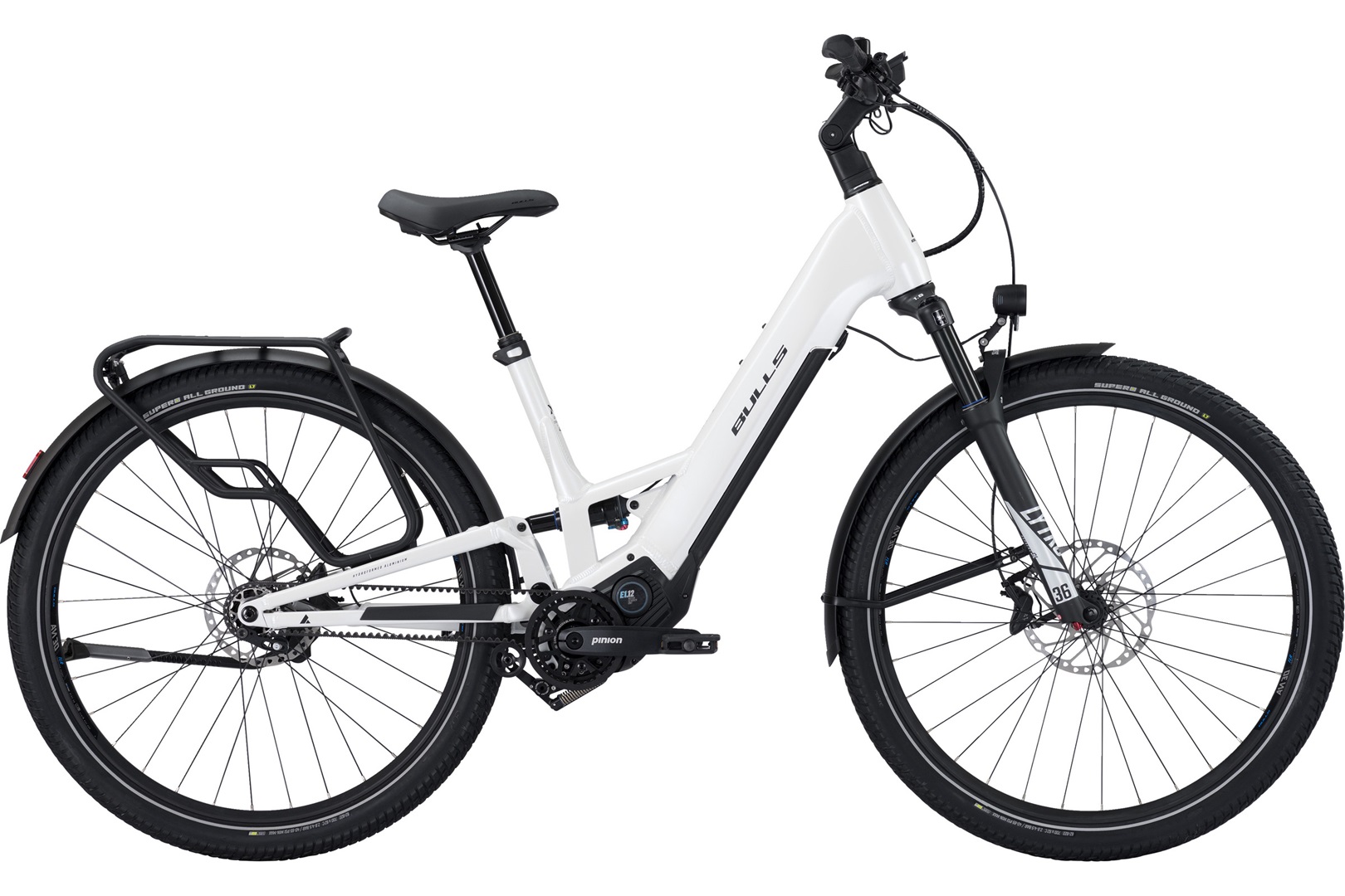 E-Bike Bulls Vuca EVO FSX 1 960 Wh Damen weiß 2025 48 cm