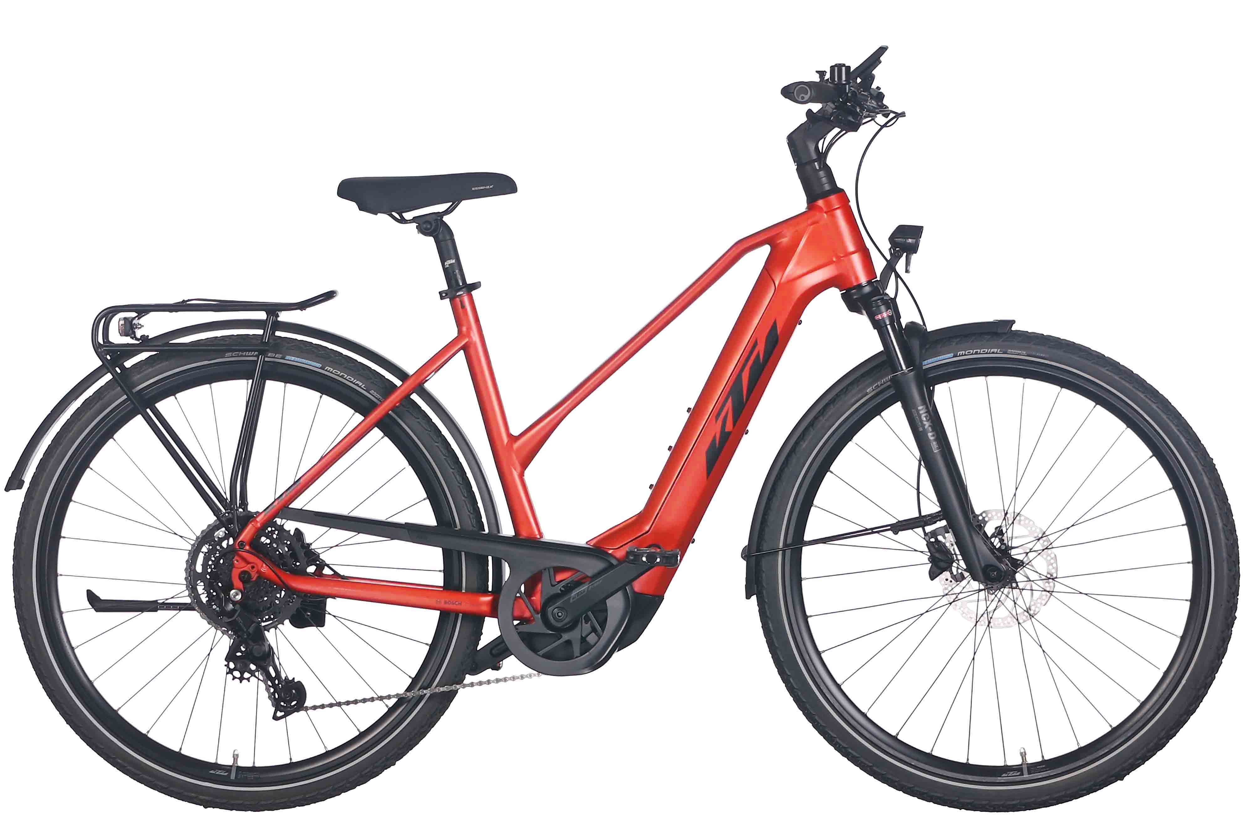E-Bike KTM Macina Sport 510 500 Wh Damen Trapez orange 2025 56 cm