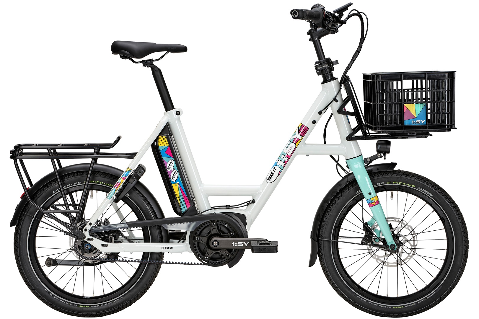 E-Bike XXL i:SY POP ART 47 cm