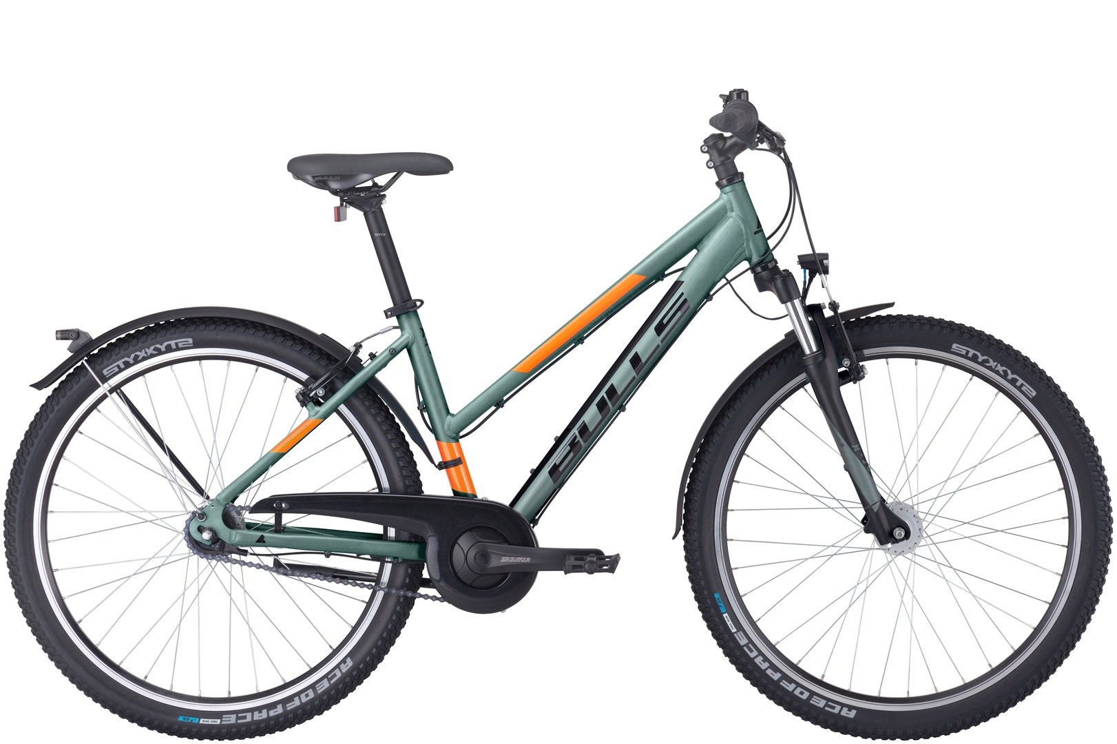 Fahrrad Bulls Sharptail Street 1 26'' 7-Gang Damen grün 2024 41 cm