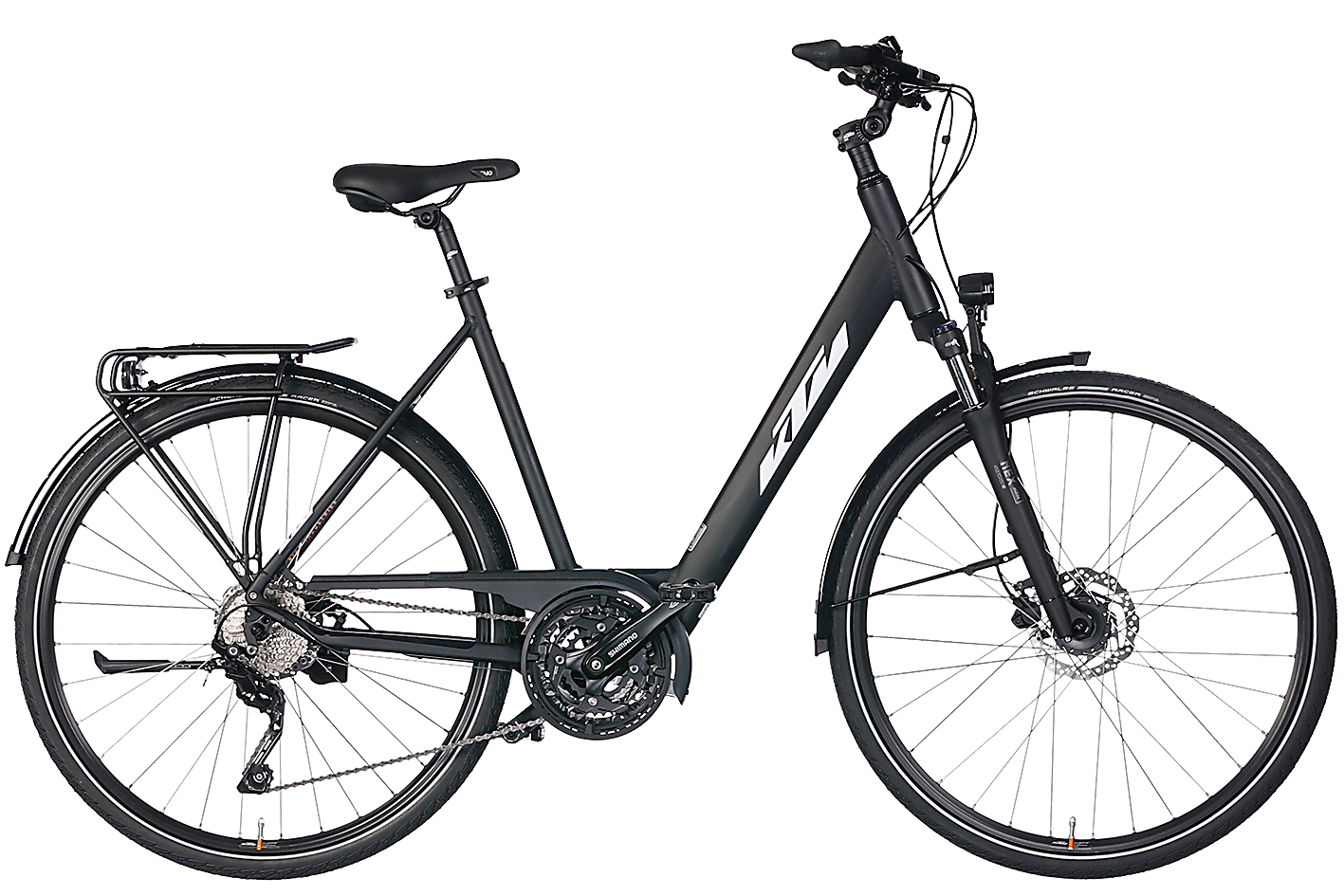 Trekkingrad KTM Veneto Disc 30 Damen schwarz 2024 51 cm