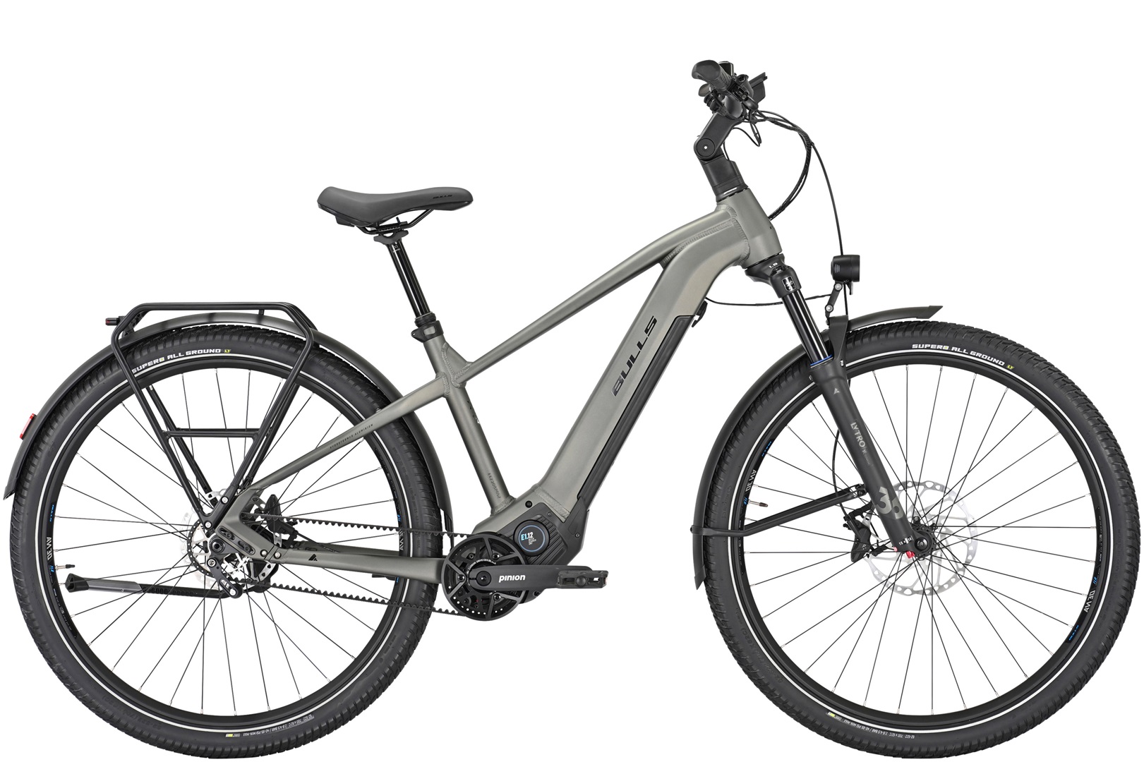 E-Bike Bulls Vuca EVO X1 1055 Wh Herren grau 2025 54 cm