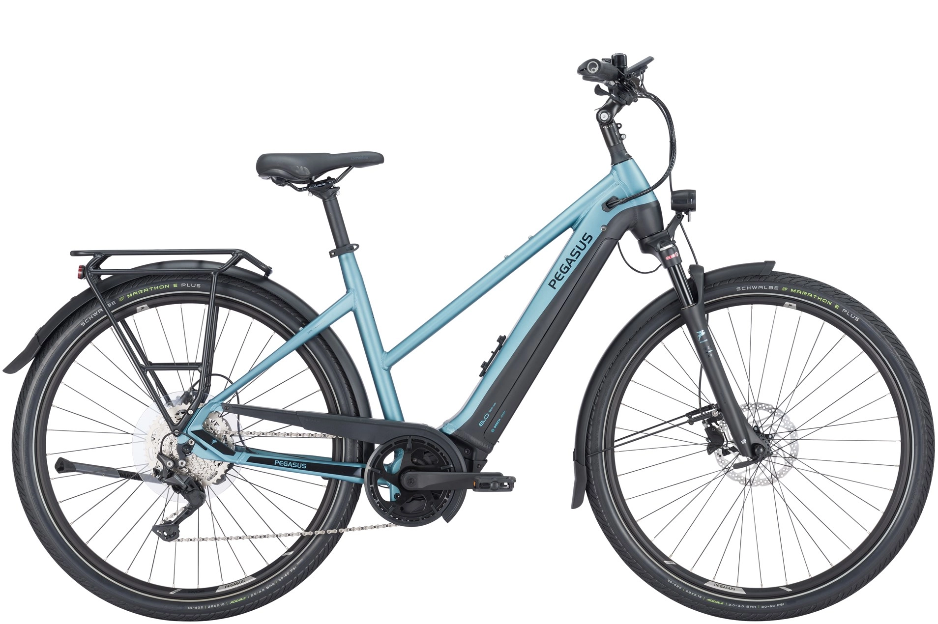 Pegasus Premio Evo 10 lite 750 Wh Damen Trapez blau 2024