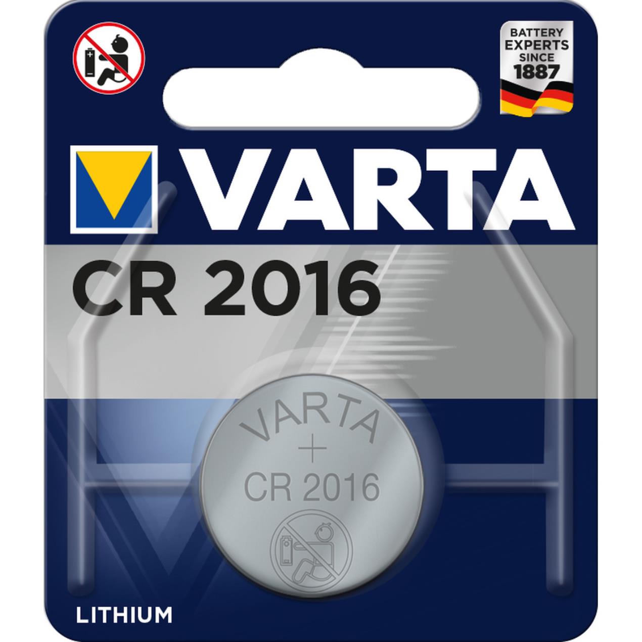Varta Knopfzelle CR 2016