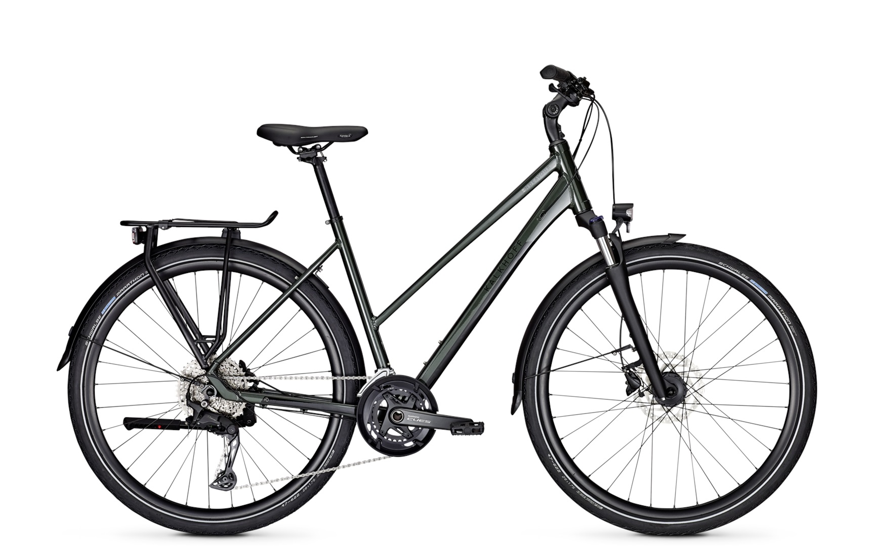 Fahrrad Kalkhoff Endeavour 18 Damen Trapez grau 2024 45 cm