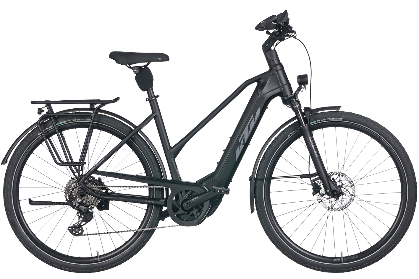 E-Bike KTM Cento 10 Plus 750 Wh Damen Trapez schwarz 2024 51 cm