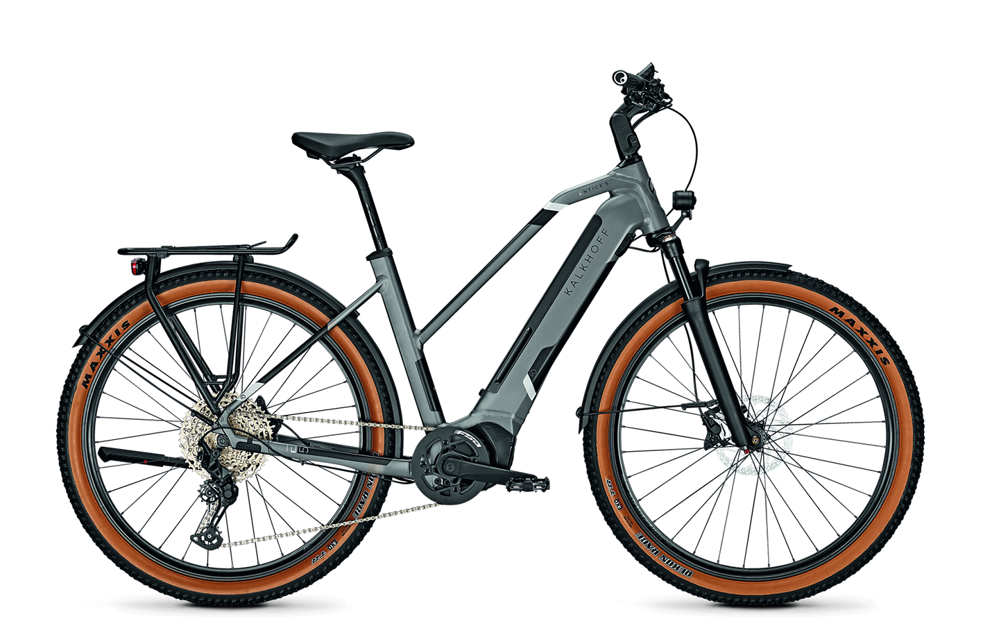 E-Bike Kalkhoff Entice 5.B Advance + 625 Wh Damen Trapez grau 2022 48 cm
