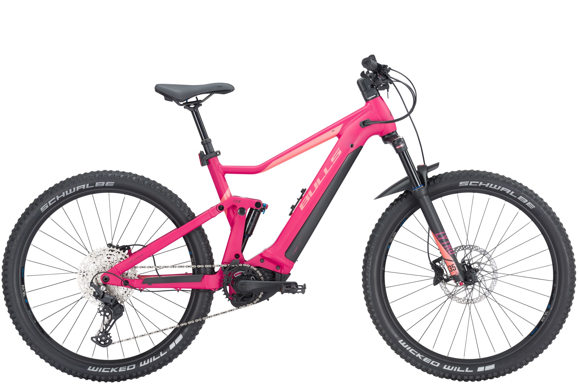 E-Bike Bulls Aminga TR 1 27,5'' 625 Wh pink 2024 44 cm