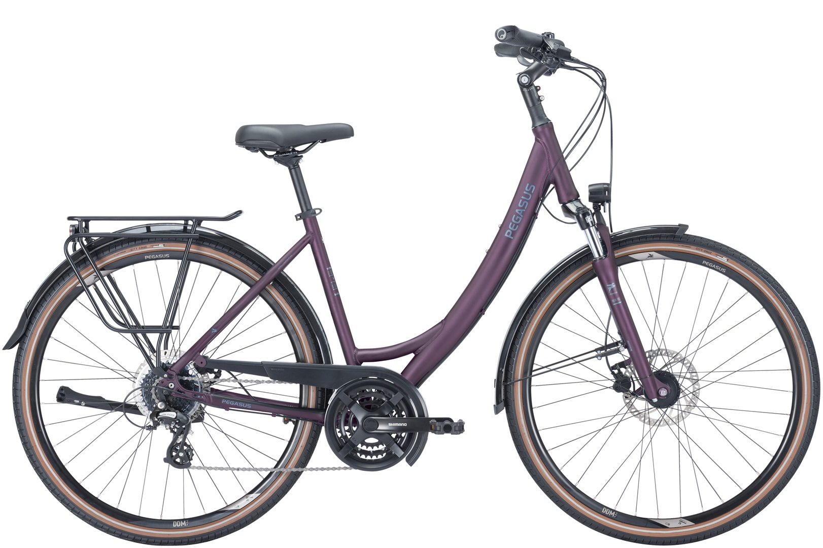 Fahrrad Pegasus Savona SL Disc 24 Damen lila 2024 45 cm