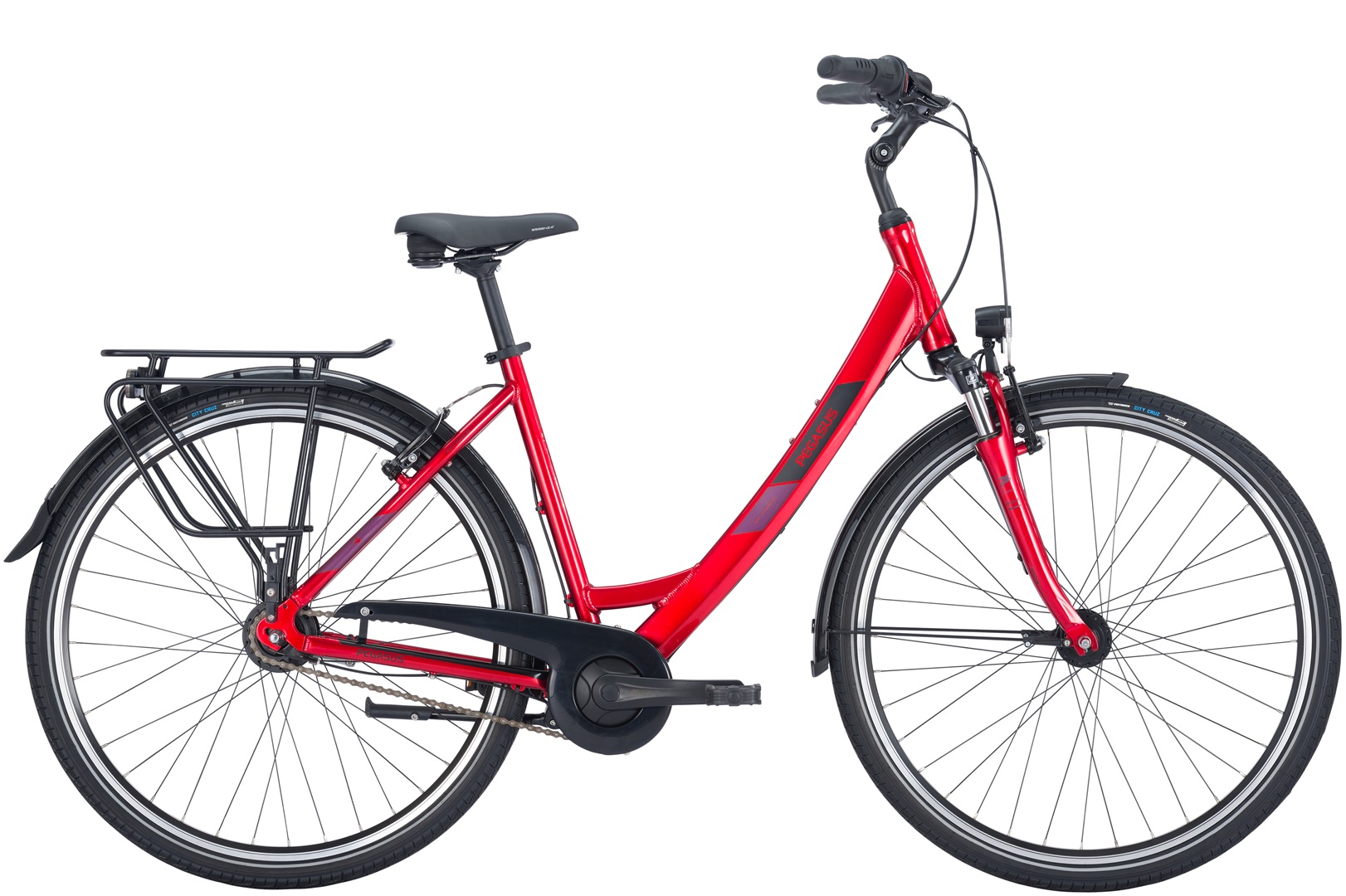Fahrrad Pegasus Solero SL 7 Damen rot 2025 50 cm