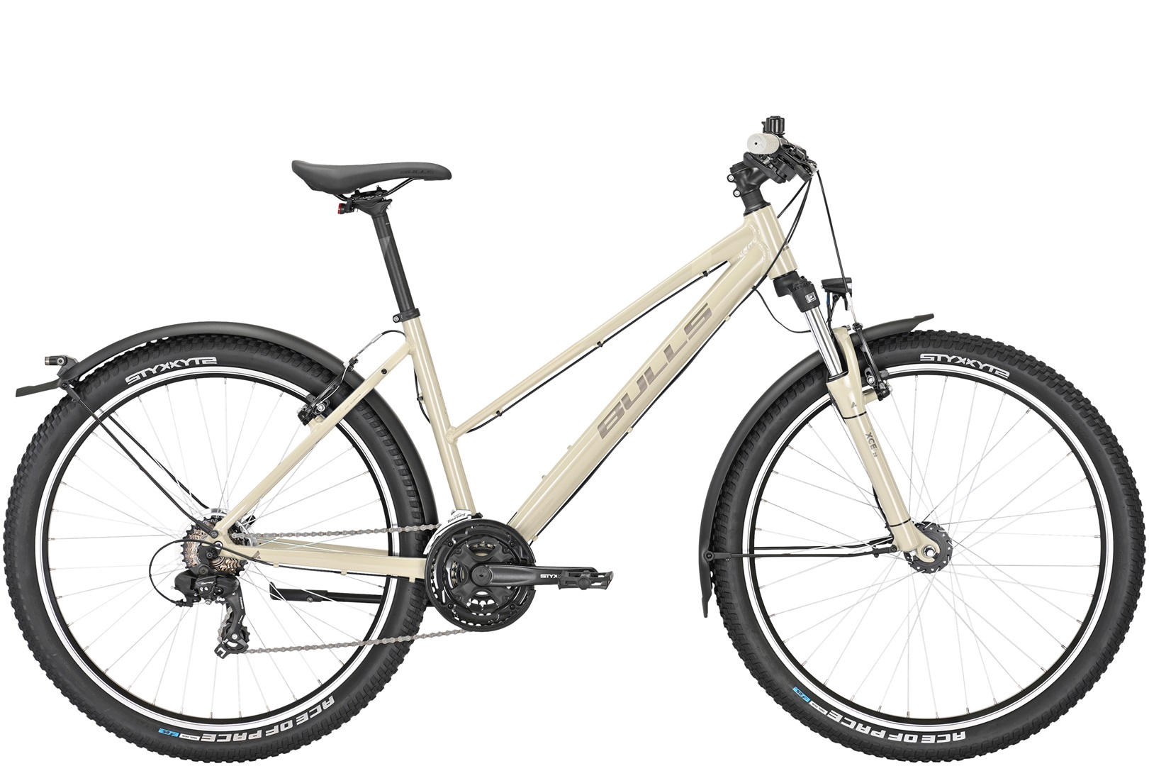 Fahrrad Bulls Zarena Street 1 27,5'' Damen grau 2025 40 cm