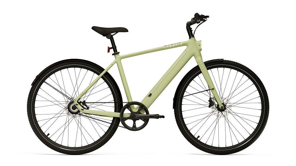 E-Bike Tenways CGO600 Pro 360 Wh Herren grün 2025 58 cm