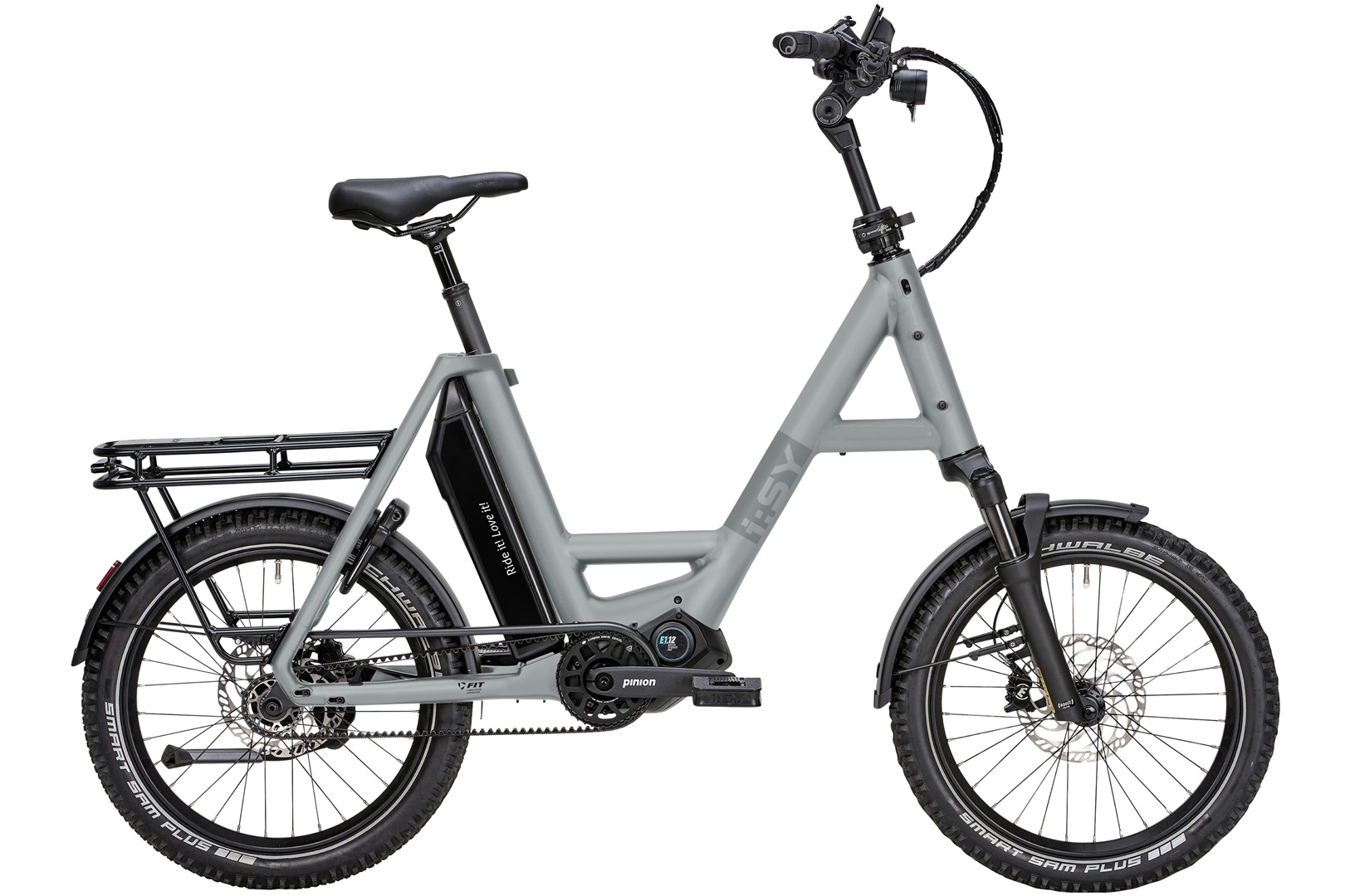E-Bike i:SY P12 ZR Adventure 800 Wh grau 2025 47 cm