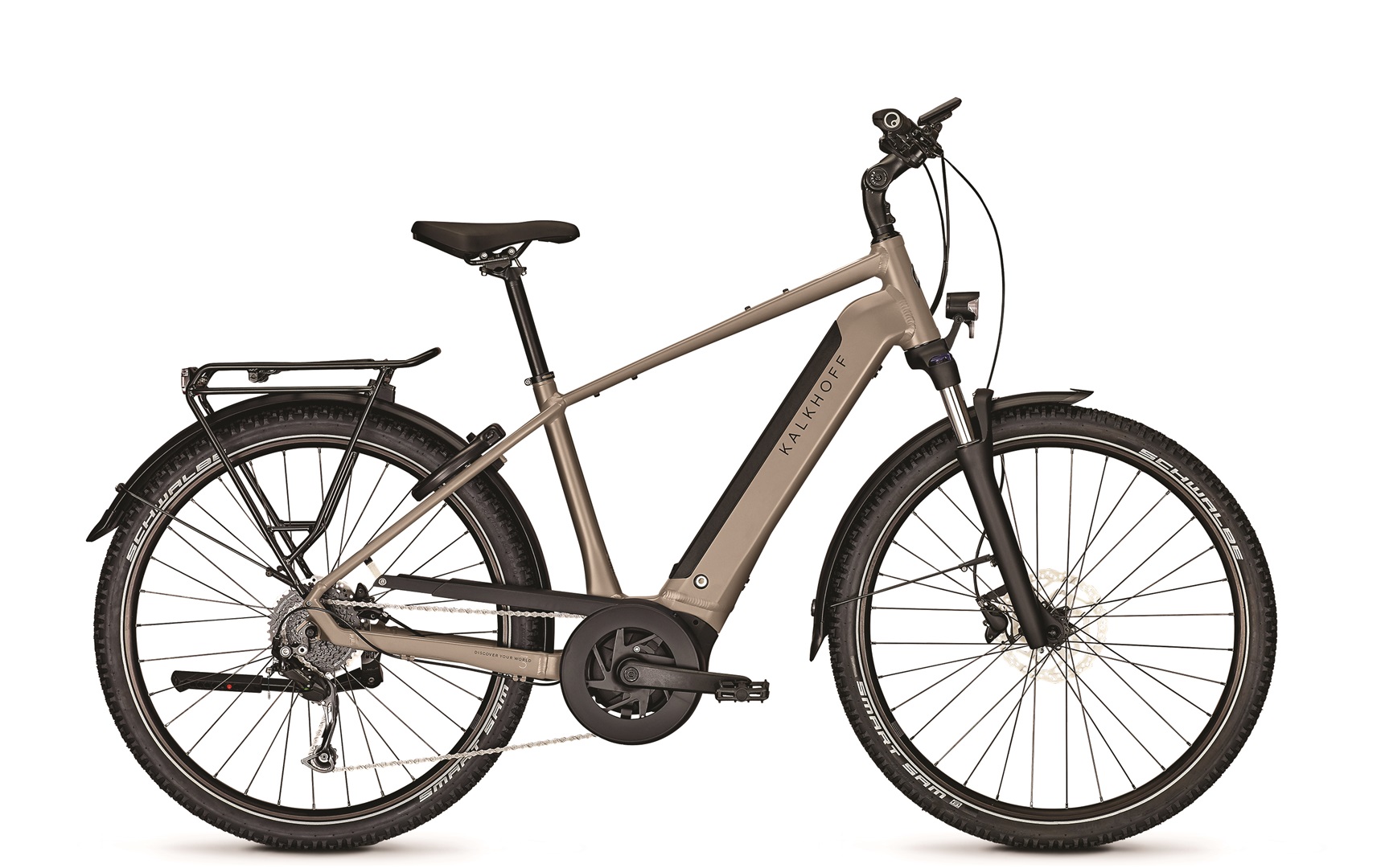 E-Bike Kalkhoff Entice 3.B Move 500 Wh Herren grau 2023/2024 58 cm