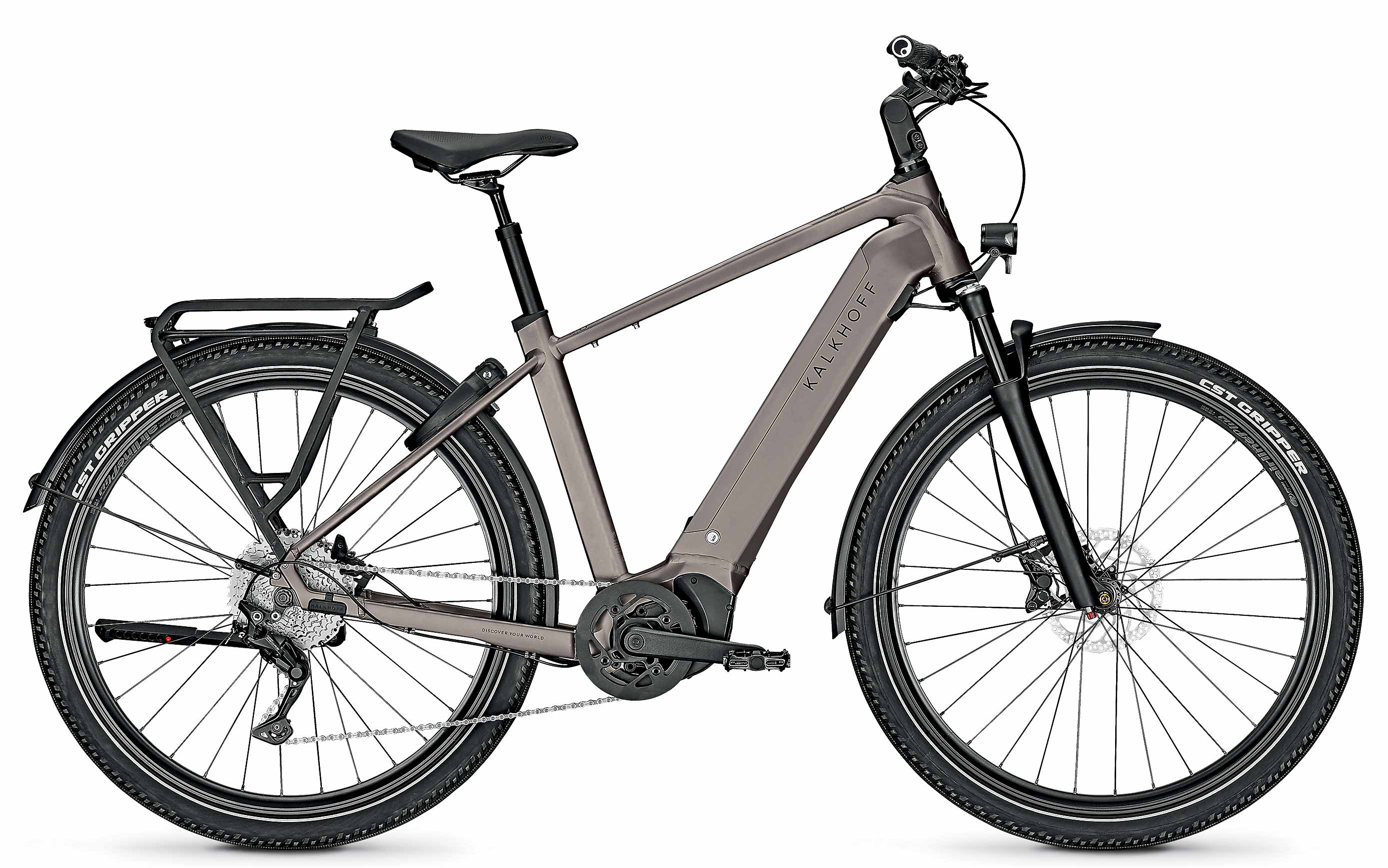 E-Bike Kalkhoff Entice 5.B Move+ 625 Wh Herren grau 2023/2024 48 cm