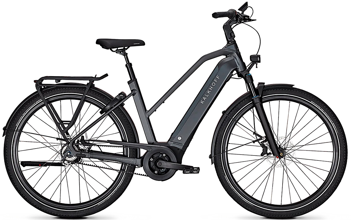 Kalkhoff Image 5+ Advance RT 625 Wh Damen Trapez schwarz 202