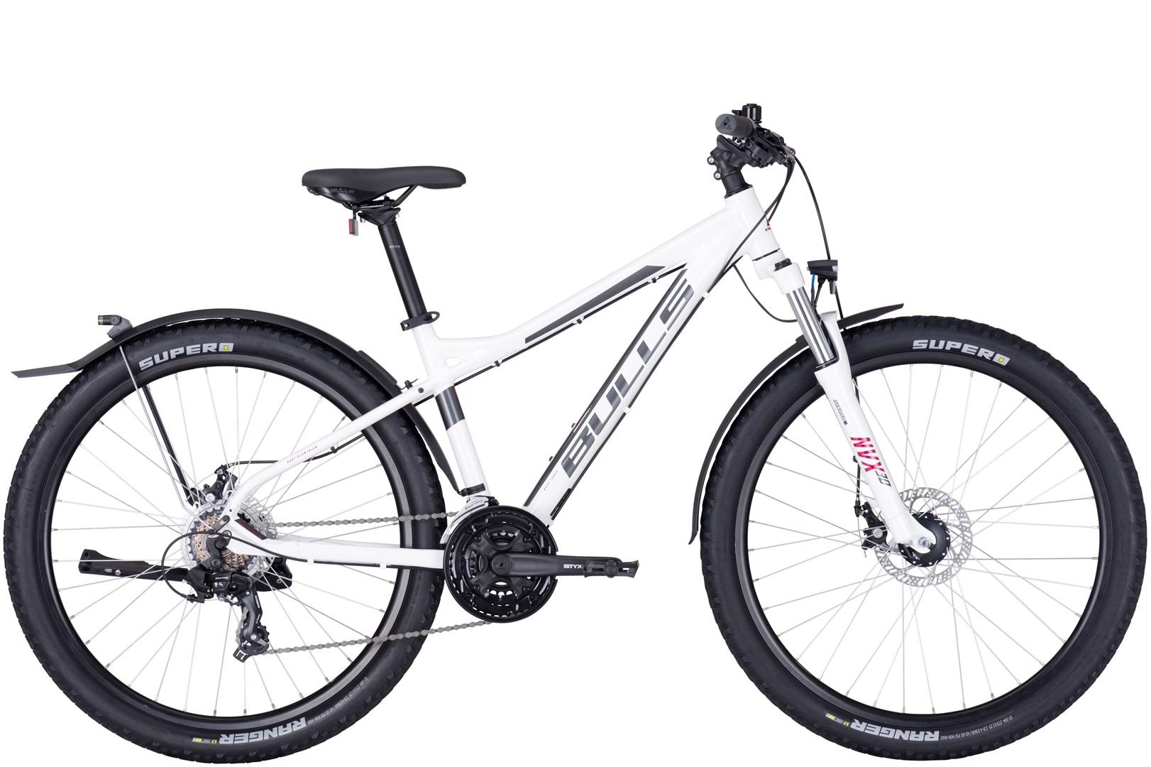 Fahrrad Bulls Zarena Street 1 27,5'' Damen weiß 2024 51 cm