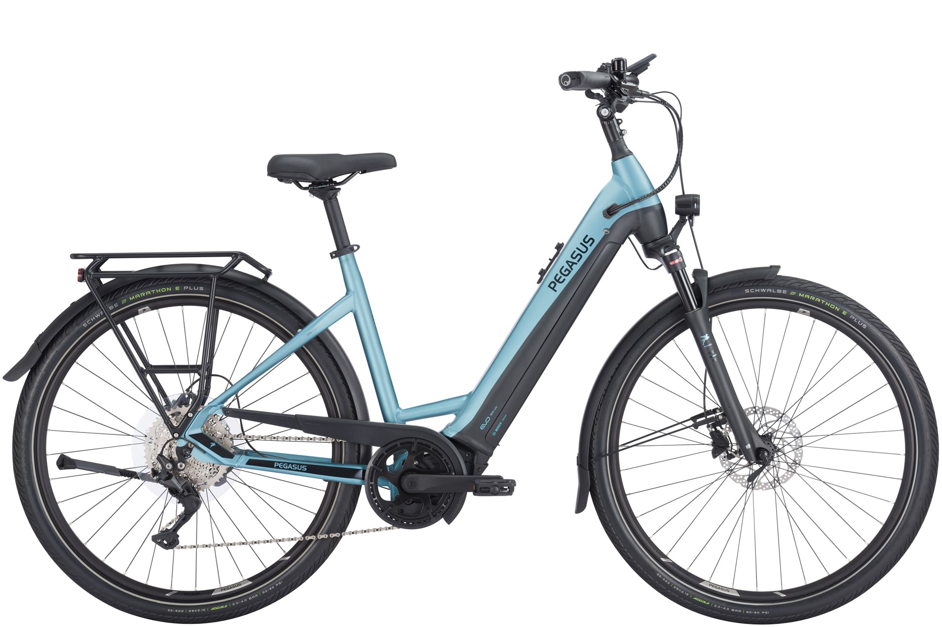 E-Bike Pegasus Premio Evo 10 lite 750 Wh Damen blau 2024 45 cm