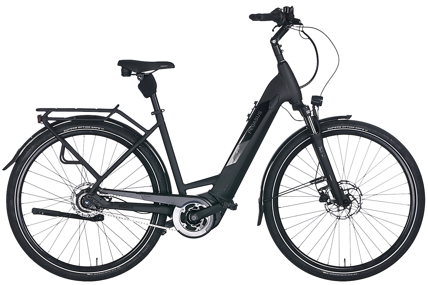 Pegasus Solero Evo 8R Limited 625 Wh Damen schwarz 2024