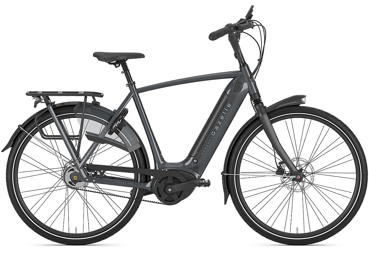 Gazelle Arroyo C5 Hmb Elite 500 Wh Herren Grau 2025