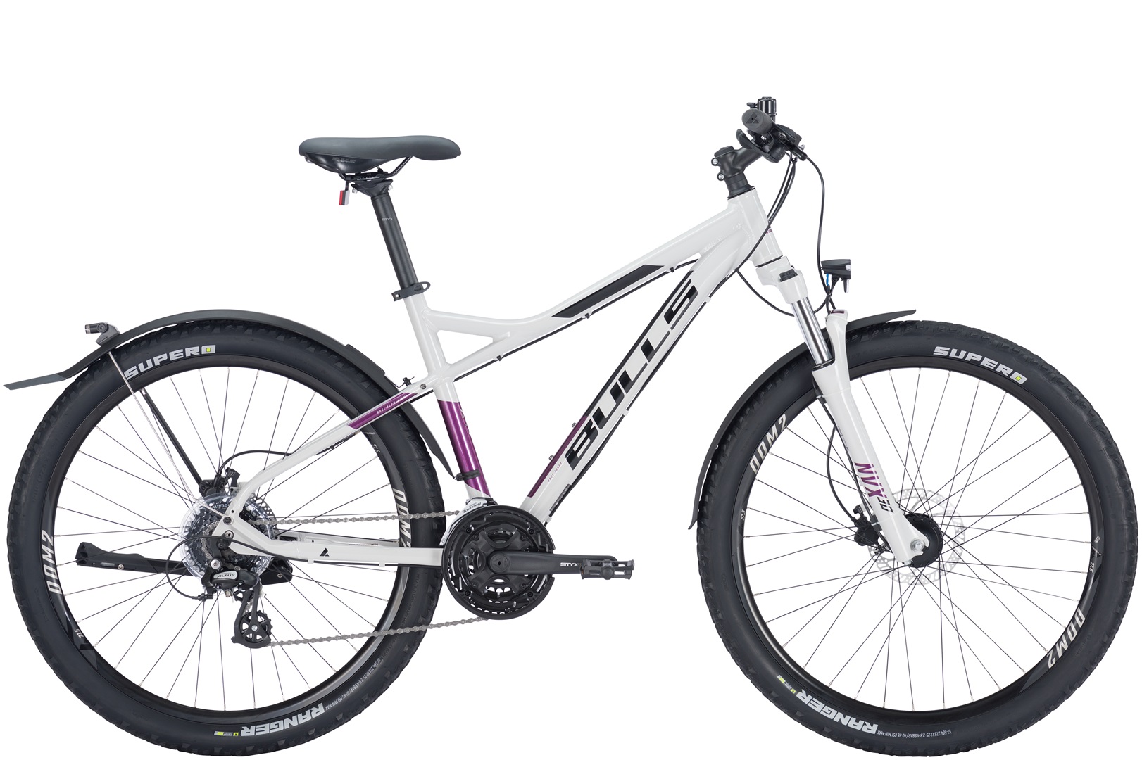 Fahrrad Bulls Zarena Street 2 27,5'' Damen grau 2024 51 cm