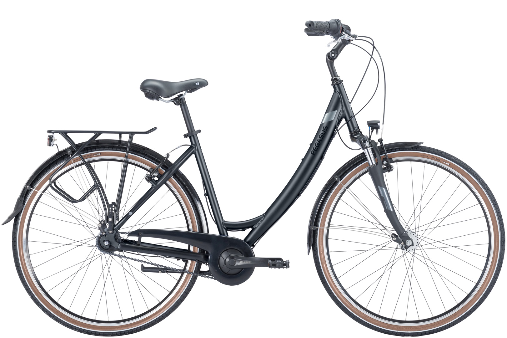 Fahrrad Pegasus Piazza 7 Damen schwarz 2025 50 cm