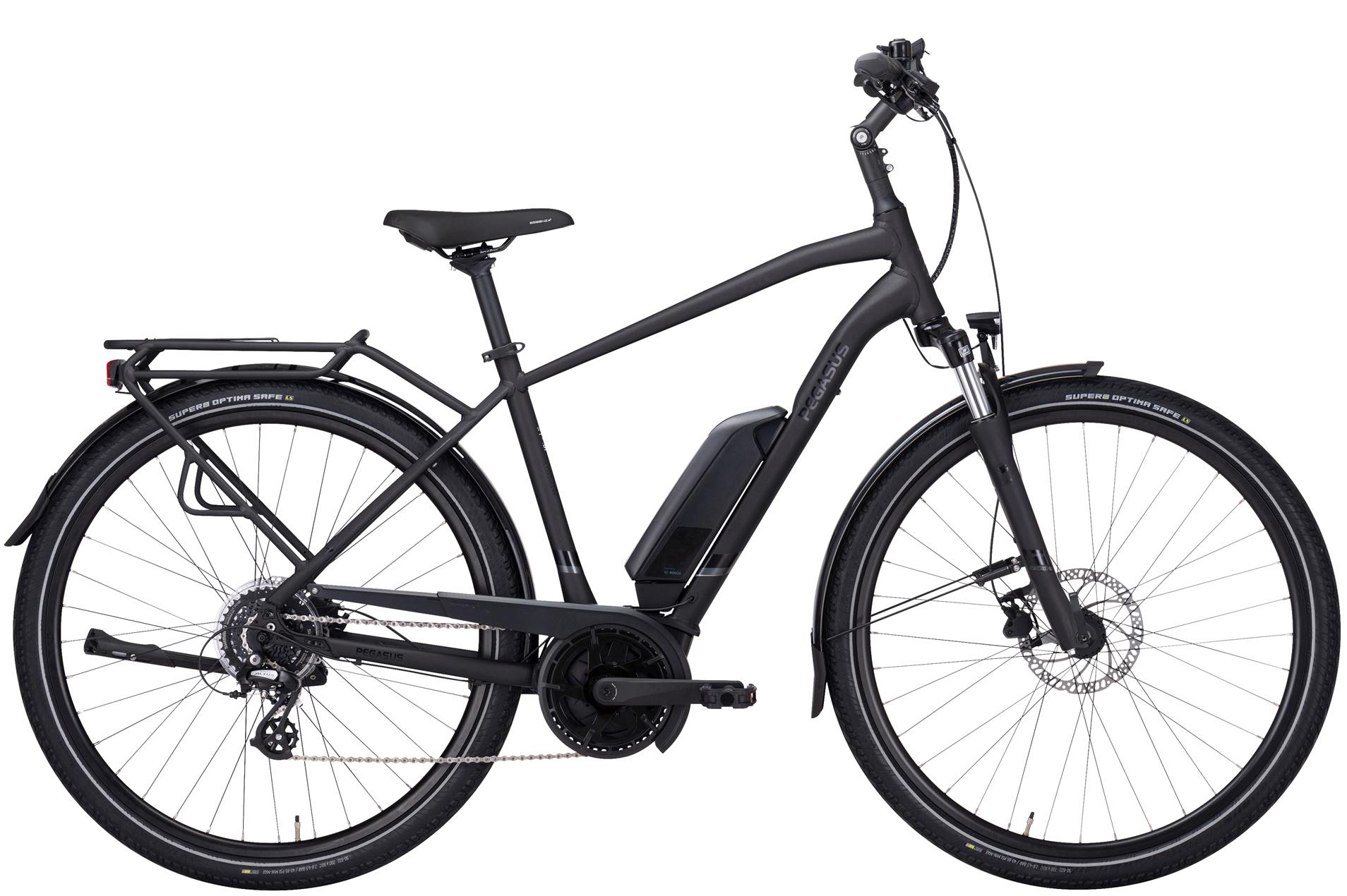E-Bike Pegasus Solero E8 Plus 400 Wh Herren schwarz 2022/2023 60 cm