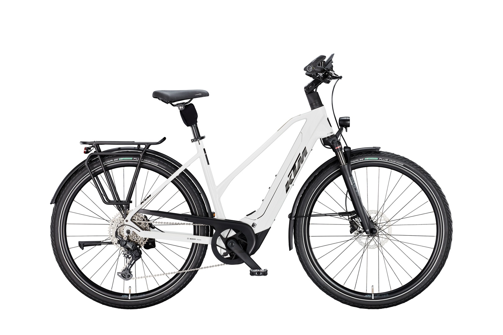 E-Bike KTM Cento 10 Plus 800 Wh Damen Trapez weiß 2025 51 cm