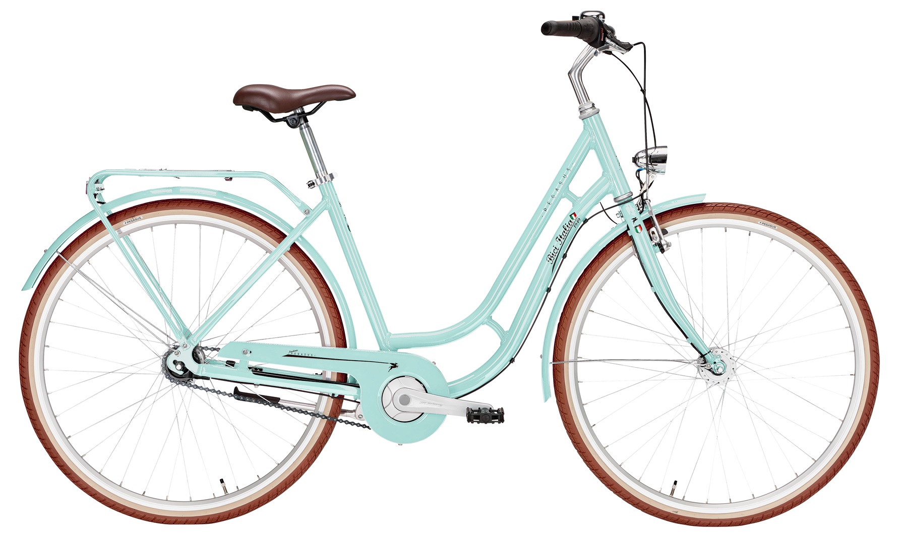 Fahrrad Pegasus Bici Italia 7 Damen blau 2024 45 cm