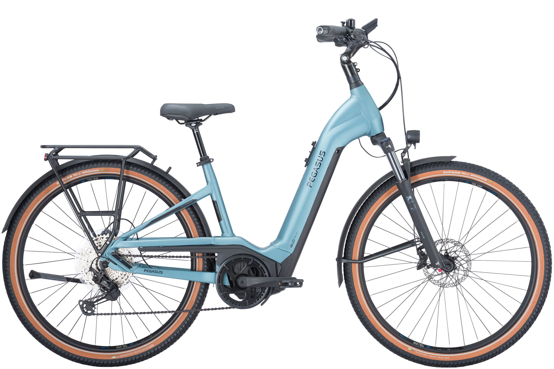 E-Bike Pegasus Savino Evo 12 lite 750 Wh Damen blau 2024 45 cm