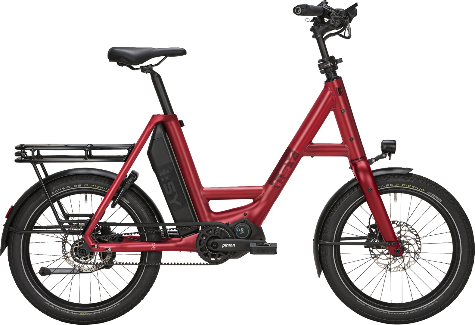 E-Bike i:SY P12 ZR 800 Wh rot 2025 47 cm