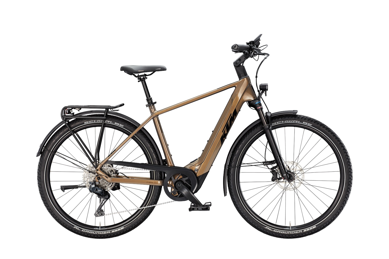 E-Bike KTM Macina Gran 810 Di2 800 Wh Herren braun 2025 60 cm