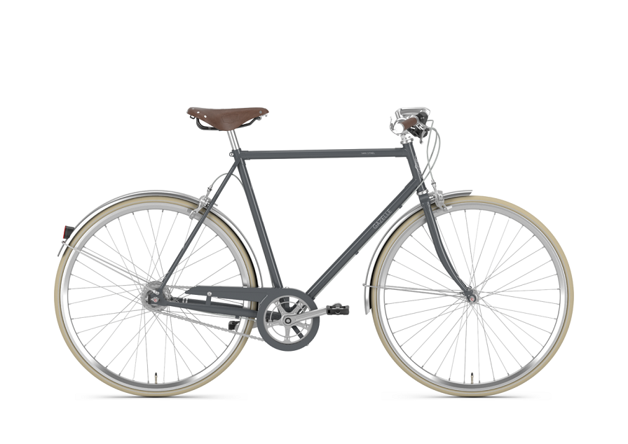 Fahrrad Gazelle van Stael Herren grau 2024 54 cm