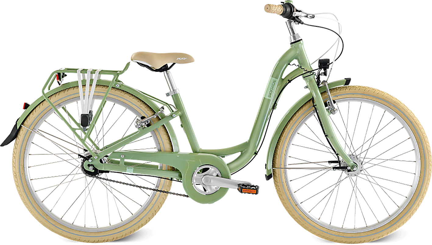 Fahrrad Puky Skyride 24-7 grün 2025 35 cm