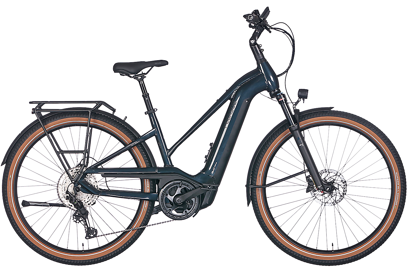 E-Bike Pegasus Savino Evo 12 lite 750 Wh Damen Trapez schwarz 2024 45 cm