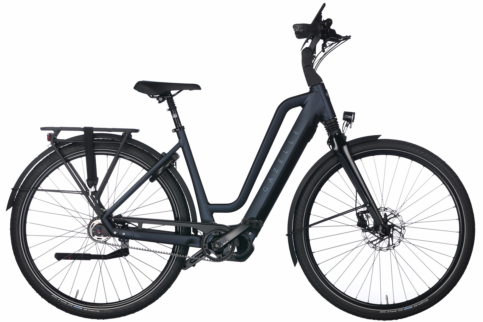 E-Bike Hollandrad Gazelle Chamonix C5 HMS 630 Wh Damen blau 2024 57 cm