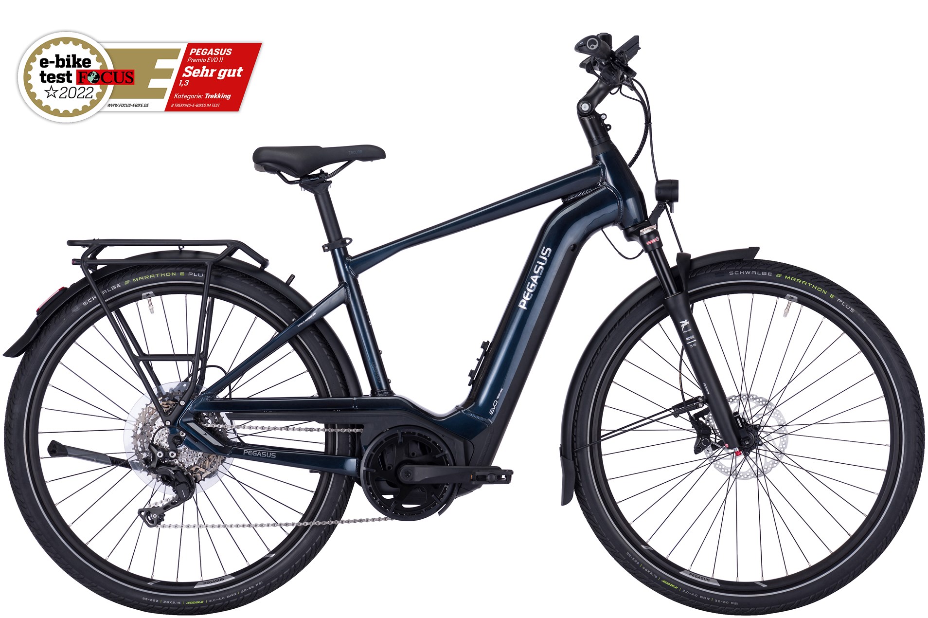 E-Bike Pegasus Premio Evo 11 ''40 Years'' 750 Wh Herren blau 22/23 50 cm