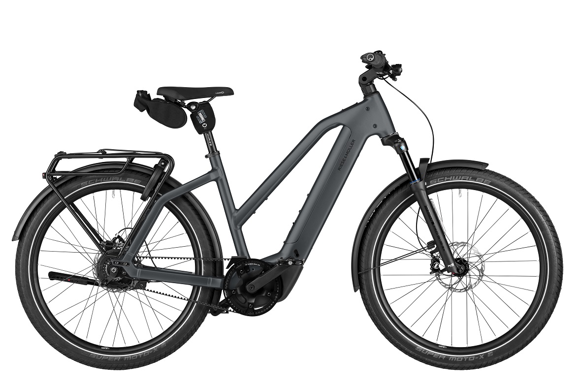 E-Bike Riese & Müller Charger5 vario 800 Wh Damen Mixte grau 2026 49 cm