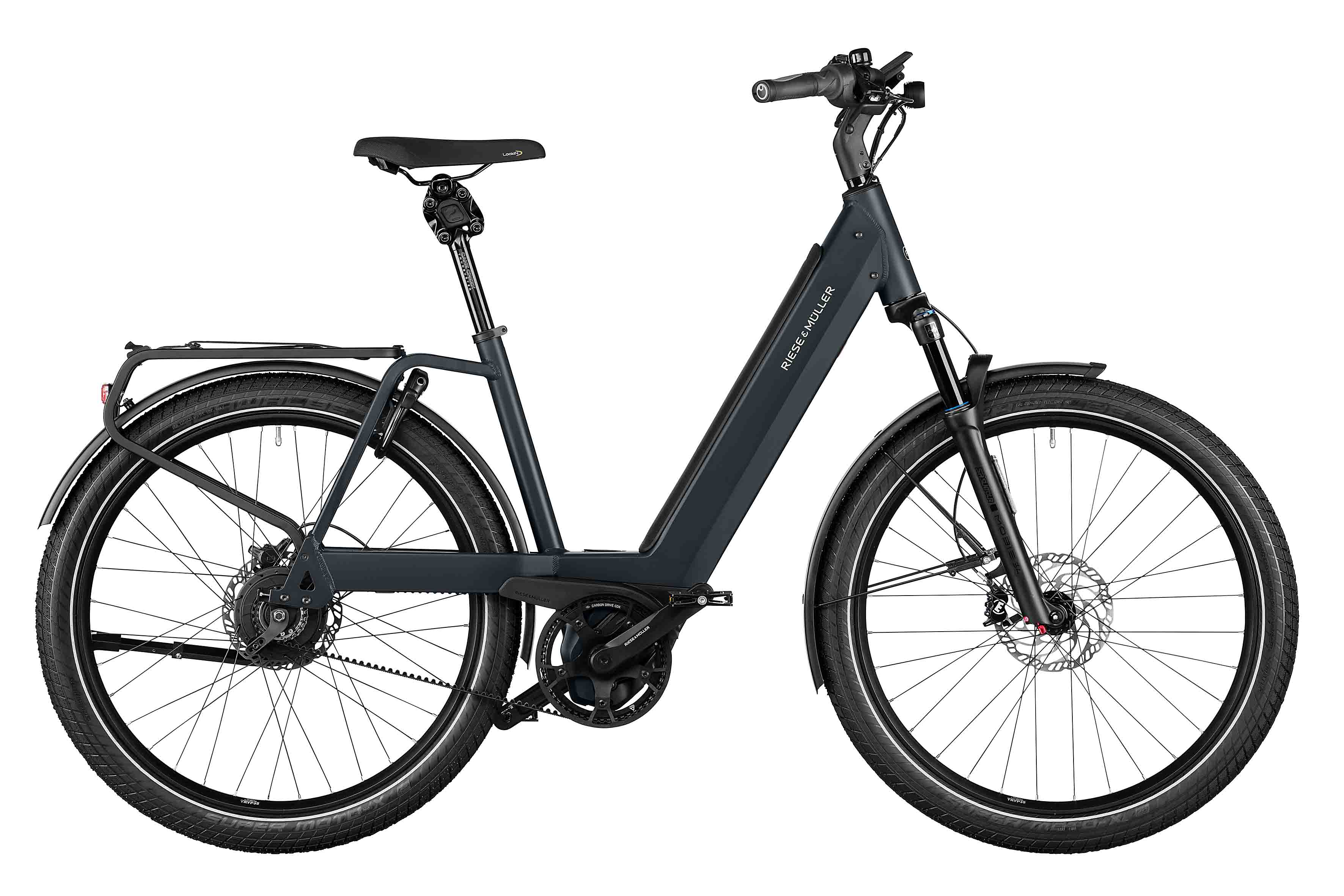 E-Bike Riese & Müller Nevo4 GT Vario 26'' Comf Kit 625 Wh grau 43 cm